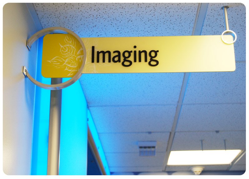 imaging ceiling sign