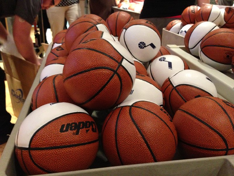Countless Mini Basketballs