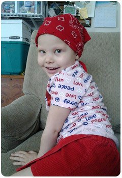 Ariana, Cancer patient at Primary Children's