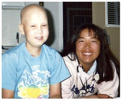 Nicole at Primary Children's Hospital