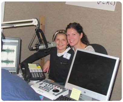 Naomi at Radio Stations