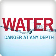 Water- Danger at Any Depth Logo